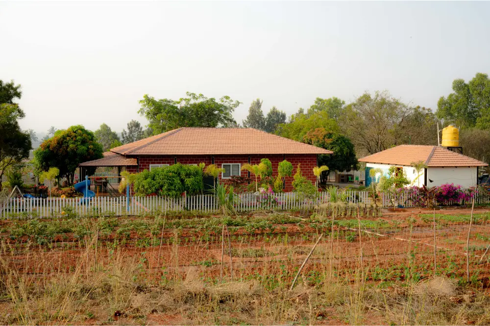 Guest house at h20 farms with scenic nature views and lush surroundings
