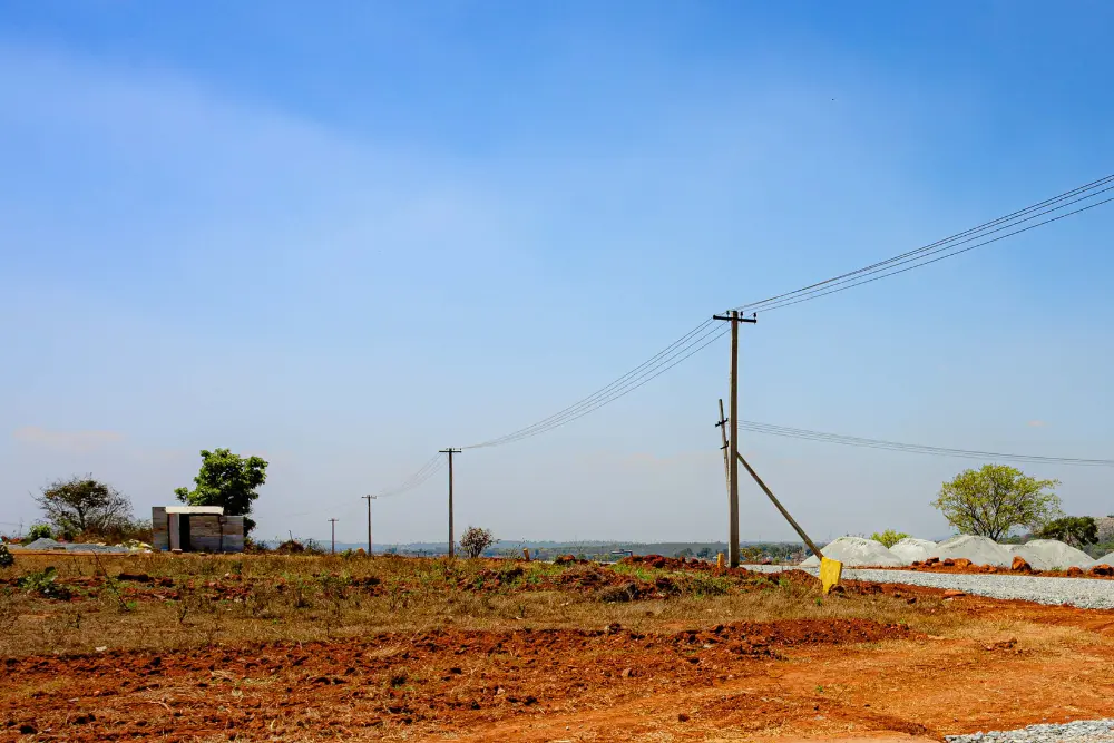 Open farmland at tamara valley with wide scenic views and natural surroundings.